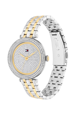 Montre à quartz en acier inoxydable - Argenté et doré