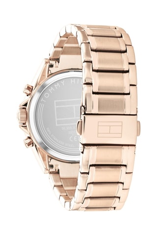 Montre à quartz en acier Kenzie - Doré rose