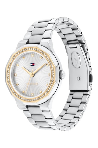 Montre à quartz en acier doré à l'or jaune Piper