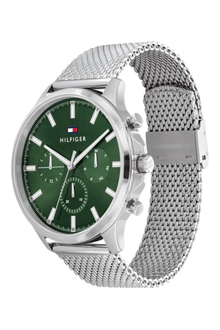 Montre à quartz en acier Ryder - Argenté