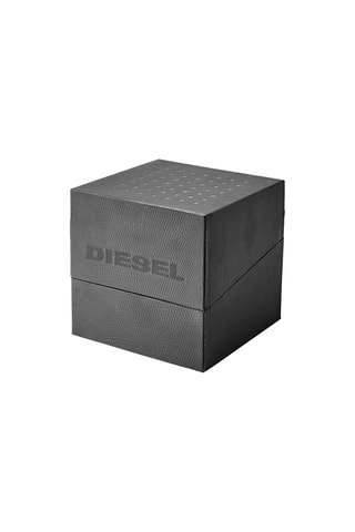 Montre à quartz en nylon et silicone - Chronographe - Noir et argenté