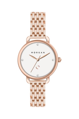 Montre à quartz - Doré rose