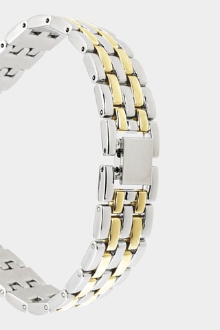 Montre à quartz en alliage de zinc - Argenté et doré