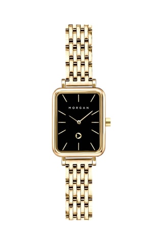 Montre à quartz en alliage de zinc - Doré et noir