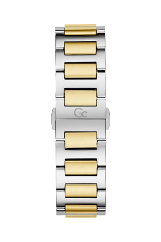 Montre en acier - Tachymètre - Argenté et doré