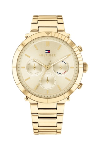 Montre en acier - Chronographe - Doré