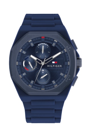 Montre en polyester - Bleu