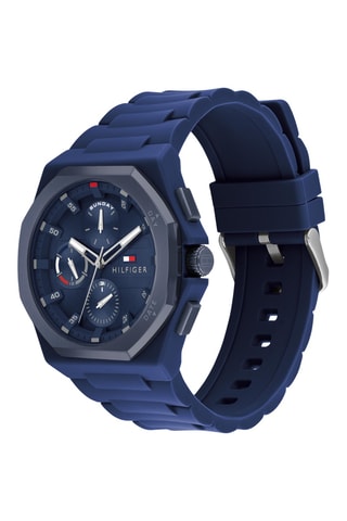 Montre en polyester - Bleu