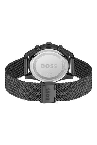 Montre en acier - Chronographe - Noir