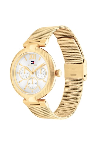 Montre à quartz en acier inoxydable - Doré