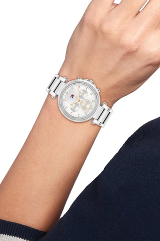 Montre à quartz en acier inoxydable - Argenté