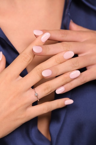 Bague Amoureuse  -  Or blanc et diamants