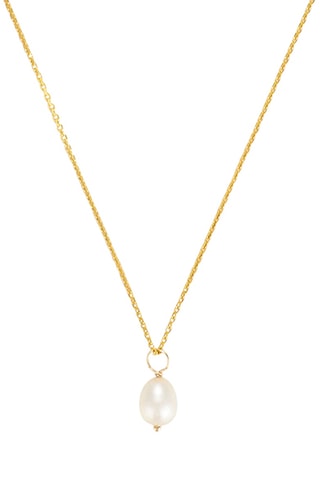 Pendentif Gama Perle - Or jaune et perle d'eau douce