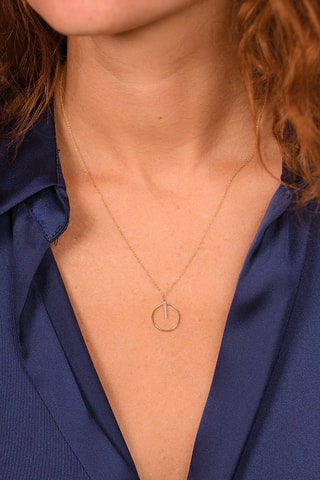 Collier Cercle prodigieux - Or jaune et diamants