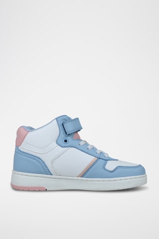 Sneakers Dereck - Wit en Blauw