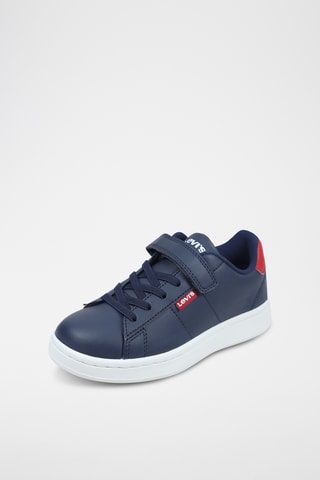 Sneakers Bell Jr - Marineblauw en Rood