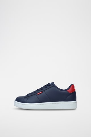 Sneakers Bell Jr - Marineblauw en Rood
