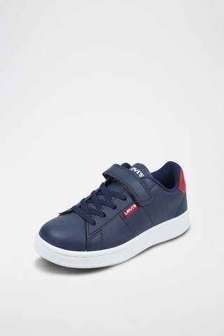 Sneakers Bell Jr - Marineblauw en Rood