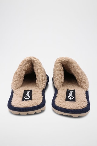 Chaussons en nubuck Matrix - 
Bleu marine