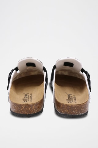 Sabots Rosso - 
Ecru et noir