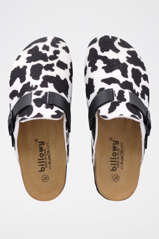 Sabots Rosso - 
Ecru et noir