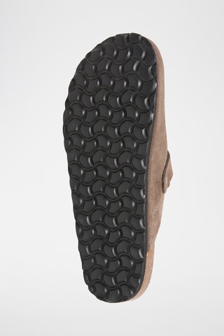 Sabots en nubuck Zueco - Marron