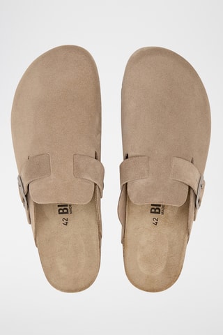 Sabots en nubuck - Marron