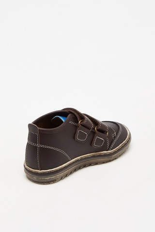 Baskets en cuir - Marron