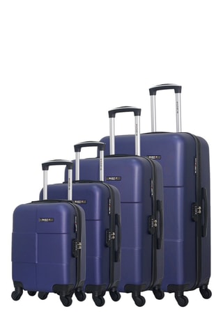 Set de 4 valises (XS/S/M/L) Miami-M - 
Bleu marine
