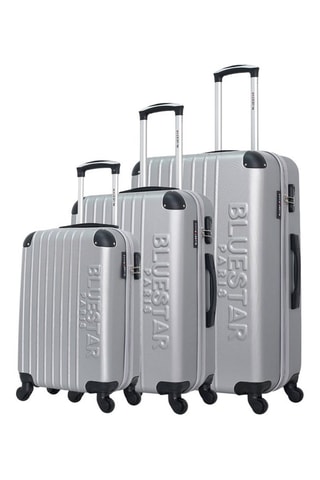 Set de 3 valises Bucarest - 37/64/95 l - Gris
