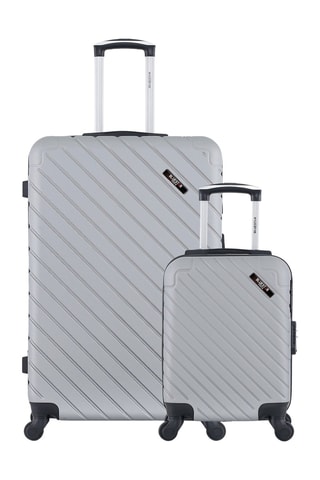 Valise XXS et valise grand volume (XXS/L) Cite - 46/75 cm - Gris