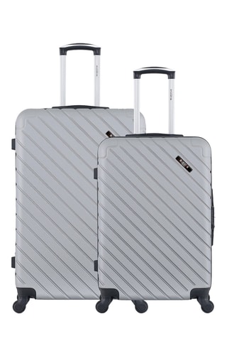 Valise semaine et valise grand volume (M/L) Cite - 65/75 cm - Gris