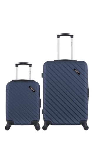 Valise XXS et valise semaine (XXS/M) Cite - 46/65 cm - Bleu marine