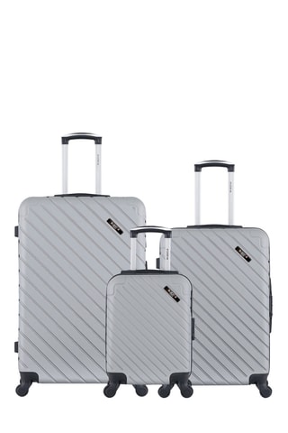 Set de 3 valises (XXS/M/L) Cite - 46/65/75 cm - Gris