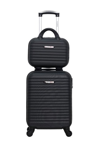 Valise cabine (S) et vanity Brazilia-H - 50/23 cm  - Noir