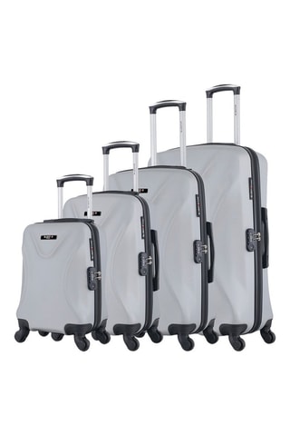 Set de 4 valises (XS/S/M/L) Garibaldi-M - 46/55/65/75 cm - Gris