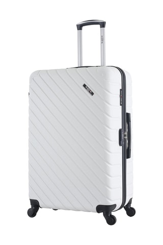 Valise cabine et valise grand volume (S/L) Cite - 55/75 cm - Blanc