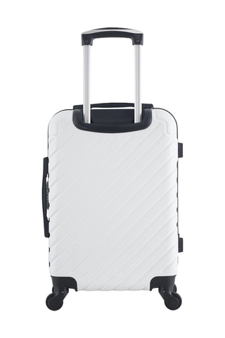 Valise XXS et valise cabine (XXS/S) Cité - 46/55 cm - Blanc