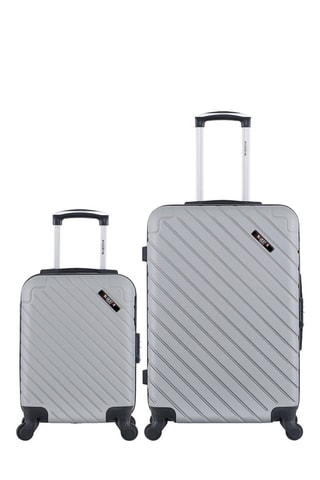 Valise cabine low cost et valise semaine Cite (XXS/M) - 46/65 cm - Gris