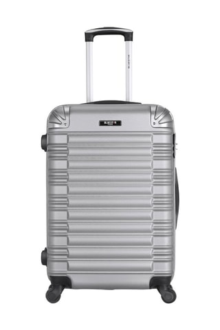 Set de 3 valises (S/M/L) et vanity Lima-C - 55/65/75/30 cm - Gris