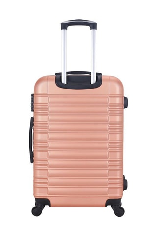 Valise grand volume Lima (L) - 75 cm - Doré rose