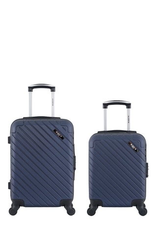 Valise XXS et valise cabine (XXS/S) Cité - 46/55 cm - Bleu marine