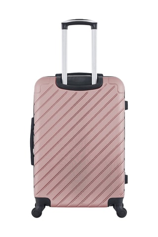 Valise cabine et valise semaine (S/M) Cite - 55/65 cm - Doré rose