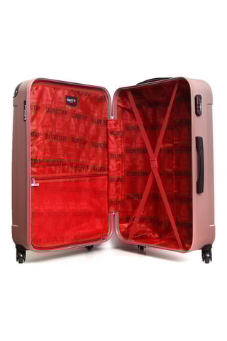 Valise grand volume (L) Madrid - 75 cm - Doré rose