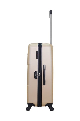 Valise grand volume (L) Miami - 75 cm - Beige