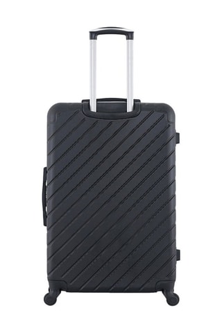 Valise grand volume (L) Cité - 75 cm - Noir