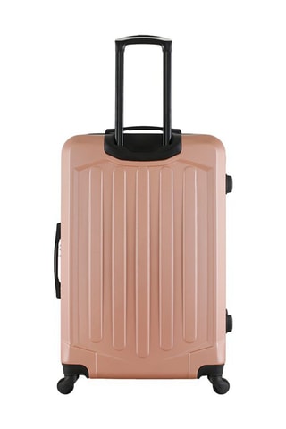 Valise grand volume Hagen (L) - 75 cm - Doré rose