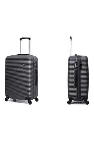 Valise grand volume (L) London - 70 cm - Noir