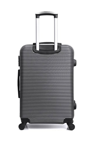 Valise grand volume (L) London - 70 cm - Noir