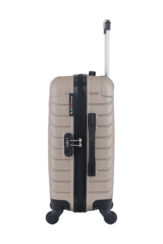 Valise cabine et valise XXS - Beige - 55/46 cm